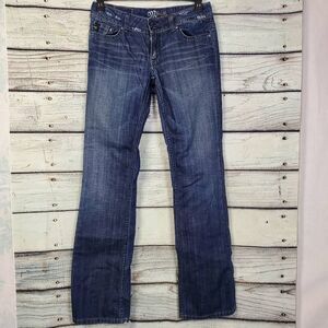 Miss Me Women’s Size 29 Georgia Bootcut Jeans JP4522B Embellished Flap Pockets